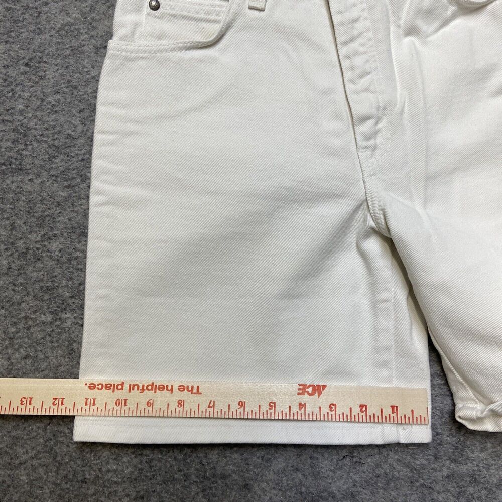 Vintage Levi's‎ 950 Jean Shorts Women's Size 5 White Denim - Picture 5 of 10